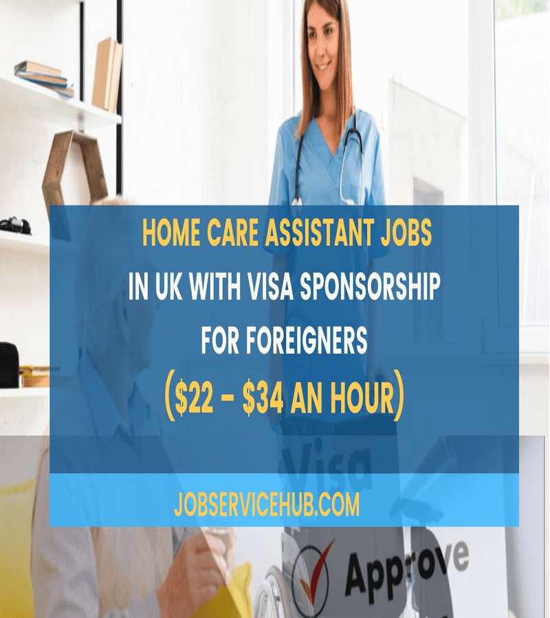 Home Care Assistant Jobs in UK with Visa Sponsorship for Foreigners 2026