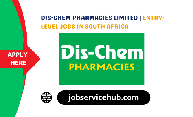 Dis Forhat Job Cashier and Store Supervisor Careers at Dis-Chem Pharmacies - June 2026